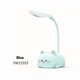 thumbnail image 1 of College Student Gifts - LED Desk Lamp for Kids, Cute Cat Lamp USB Rechargeable Reading Light, Flexible Gooseneck Eye-Care Cartoons Small Desk Lamp Girls Gifts(blue), 1 of 3