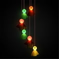 thumbnail image 5 of Vikakiooze Halloween Solar Wind Chime Lantern Colorful Doll LED Lantern String, Halloween Decorations, 5 of 6