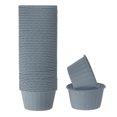 thumbnail image 1 of Moldes para Magdalenas de Papel Unique Bargains 50pcs de Tamaño Estándar Envoltorios Antiadherentes Desechables para Tartas Bodas Cumpleaños Navidad Postres Gris Azulado, 1 of 6