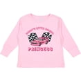 thumbnail image 3 of Inktastic Daddy's Racing Princess Pink Race Car Boys or Girls Long Sleeve Toddler T-Shirt, 3 of 5