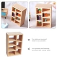 thumbnail image 4 of Bibliothèque Mini pour Maison de Poupée Mobilier de Petite Maison Armoire Miniature Modèle Décoration de Mini Maison, 4 of 9