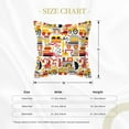 thumbnail image 4 of Bingfone Decorative Pillow Covers 16"X16" Cars Couch Pillow Cases Modern Farmhouse Covers For Couch Sofa Bed, 4 of 9