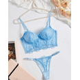 thumbnail image 3 of Sky Blue Lingerie Corset, 3 of 5