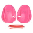 thumbnail image 2 of Fins 1 Pair Swimming Diving Hand Training Paddles Webbed Fin  Equipment red M, 2 of 7