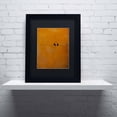 thumbnail image 3 of Trademark Fine Art "Bird Pair Yellow" Canvas Art by Nicole Dietz, Black Matte, Black Frame, 3 of 4
