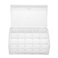 thumbnail image 3 of 30 Grid Jewelry Box, Safe Transparent Jewelry Box Professional Organizer  For Women For Home, 3 of 8