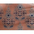 thumbnail image 4 of oneOone Georgette Viscose Fabric Floral & Paisley Block Print Fabric BTY 42 Inch Wide, 4 of 4