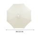 thumbnail image 2 of Fiudx Tela Impermeable Sombrilla de Exterior, Fundamento Repuesto de Poliéster Resistente, Ranuras Reforzadas Sombrilla de Jardín, Ideal para Terraza y Playa, 21 Colores Disponibles., 2 of 5