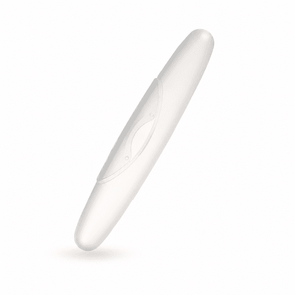 RADIUS Toothbrush Travel Case, Recycled Plastic Portable Cover Fits Standard and Source Toothbrushes, Translucent (2.5 x 1.25 x 9.25)