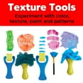 thumbnail image 6 of Faber-Castell Young Artist Texture Painting Set: Paint & Create Bold Textures, Screen-Free Fun (Ages 5+), 6 of 9