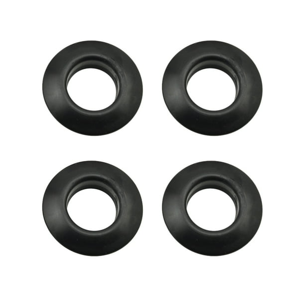 4 Pieces Universal Black Guards Kayak Paddle Drip Rings Canoe Paddle Drip for Outdoor Kayak Paddle Accessory Kit
