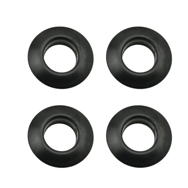 SIEYIO 4 Pieces Universal Black Splash Guards Kayak Paddle Drip Rings