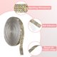 thumbnail image 3 of Cinta de Rhinestone de Cristal, 5 Filas de 4 Yardas de Tiras de Cristal Autoadhesivas Color Amarillo Cristal, 3 of 6