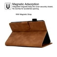thumbnail image 5 of GSFY Case for Kindle Paperwhite 12th Gen 2024 Released (7") & Kindle Colorsoft Signature Edition, PU Leather Magnetic Closure Wallet Case with Card Slot Auto Sleep/Wake Feature, Brown, 5 of 8