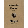 thumbnail image 3 of MG Midget Tc Instruction Manual (Paperback), 3 of 4