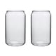 thumbnail image 1 of 2pcs-iced Tea Glasses Cola Can Glasses Glass Drinking Cups Glass Drinking Glasses(395ml/580ml), 1 of 5