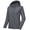 GRAY, variant on Women’s Waterproof Rain Jacket Lightweight Outdoor Windbreaker Rain Coat Shell for Hiking, Travel Mosaic Blue XS