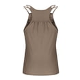 thumbnail image 6 of Built in Bra Tank Tops for Women Racerback Spaghetti Strap 2025 Camisole Summer Y2k Cami Yoga Sports Shirts Undershirts, 6 of 9