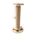 thumbnail image 2 of Sisal Cat Scratching Stand with Toy Ball for Cage 38cm Claw Care Rest Post, 2 of 7