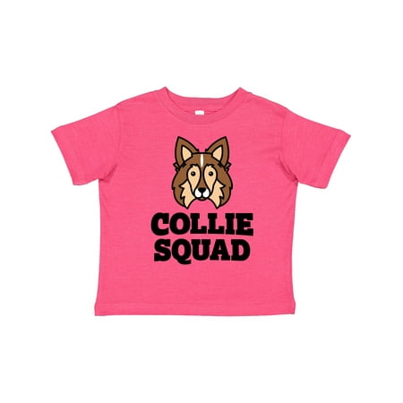 

Inktastic Dog Collie Squad Gift Toddler Boy or Toddler Girl T-Shirt