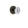 thumbnail image 7 of Grandeur Solfon_Psg_234 Soleil Solid Brass Rose Passage Door Knob Set - Nickel, 7 of 7
