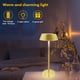 thumbnail image 4 of Retro LED Lámpara de mesa 1800mAh Escritorio inalámbrico Luz Dormitorio Restaurante Bar Decoración, 4 of 8