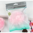 thumbnail image 4 of Powder Puff Long Plush Baby Body Soft Washable Cosmetic Dusting Puff with Ribbon Handle, Pink, 4 of 10