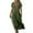 Green, variant on qucoqpe Womens Summer Long Maxi Dress V Neck Short Sleeve Sun Dress Casual Loose Holiday Beach Dress