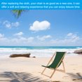 thumbnail image 4 of Uxcell 45 x 17" Beach Chair Replacement Fabric Oxford for Patio Lounge Beach, Dark Green, 4 of 6