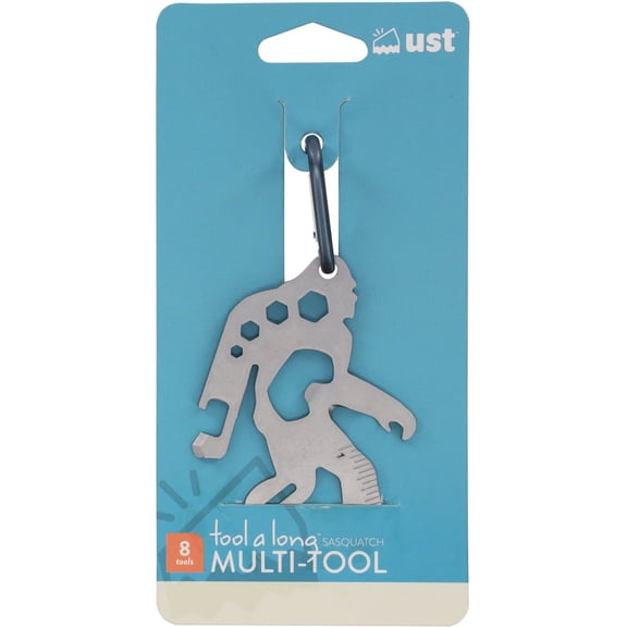 UST Stainless Steel Tool a Long Multi-Tool w/ Carabiner, Sasquatch