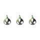 thumbnail image 5 of Greeniant Arnés para mascotas Chaleco de malla de nylon ajustable Entrenamiento nocturno Poliéster elástico Clip trasero Correa Verde L 3piezas, 5 of 6