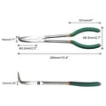 thumbnail image 7 of SPEEDWOX Long Reach Bent Nose Pliers 10 Inches 90 Degree Intermeshed Teeth Precision Fine Pliers for Hard to Reach Narrow Spaces High Leverage Reduce Efforts Non-slip Handle, 7 of 7