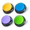 thumbnail image 1 of Botones Grabables para Perros, Botones para Perros para ComunicacióN Zumbador de Entrenamiento de Mascotas, Juego de Botones Parlantes para Perros, Regalo Divertido, 4 Piezas, 1 of 5
