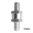 thumbnail image 1 of Huayishang Valve de Contrôle Unidirectionnelle 12mm Carburant Non Retour Essence Diesel Alliage d'Aluminium, 1 of 2