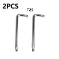 thumbnail image 2 of CPAN Mini Torx Tamperproof Torx Star Allen Wrench,Screwdriver Spanner Wrench Tool 2 PSC T30 T20 T25 T10 T15, 2 of 8