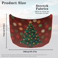 thumbnail image 7 of Uorisanigo Car Hood Cover Elastic Christmas Tree Print Car Hood Cover Protector with Straps Reinforcement Tear-Resistant Covers Can Be Washed Accessories Decoration, 7 of 7