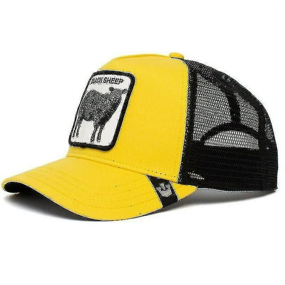 Goorin Bros. Trucker Hat Men - Mesh Baseball Snapback Cap - The FarmYELLOW GOAT