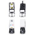 thumbnail image 3 of XYCCA 4pcs Pullback Car Model Set Alloy Cars Toy Play Set City Series Opened Doors Truck Model Toy Type A-082603, 3 of 5