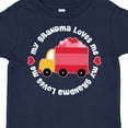 thumbnail image 4 of Inktastic Grandma Loves Me Valentine Truck Kids Boys or Girls Toddler T-Shirt, 4 of 5