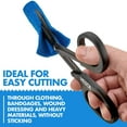 thumbnail image 6 of MEDca 7.5" Trauma Shears - Stainless Steel EMT Bandage Scissors, Black, 6 of 9
