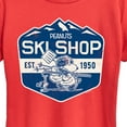 thumbnail image 2 of Peanuts - Ski Shop - Women's Short Sleeve Graphic T-Shirt, 2 of 6