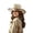 BK1, variant on Woven Hats for Women Classic Cowboy Hat Western Headwear Outdoor Riding, One Size