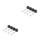 thumbnail image 1 of Tholdsy 1 Juego 1/10 RC Crawler Hexagon Bond Escalada Vehículo todoterreno Metal 12mm Hub Mejoras Piezas Reemplazo para SCX10 Negro 2piezas Tholdsy CBP220524, 1 of 5