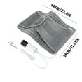 thumbnail image 2 of Boreal Craft Heating Pad For Back Wearable Heating Pad For Neck Shoulder Menstrual Waist Heat Pad Wrap Belt With 9 Heat 4 Timer Setting For Wo Blanket for Room Size Lightweight Blanket Soft Fuzzy, 2 of 5