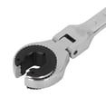 thumbnail image 4 of Xirurus 12 mm Open‑End Ratchet Wrench 72‑Teeth CR‑V Steel – Dual‑Head, 5° Swing, Ideal for Brake, Fuel & AC Lines, 4 of 17