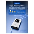 thumbnail image 5 of Enrutador LTE 4G, Módem Portátil Inalámbrico Wi-Fi, Minipunto de Acceso para Exteriores, MiFi de Bolsillo, Ranura para Tarjeta SIM de 150 Mbps, Batería Externa de 6000 MAh., 5 of 5