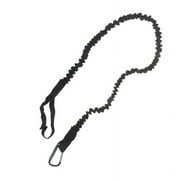 Oxford Cloth Kayak Canoe Paddle Rod Leash Safety Anti-lost Carabiner Rope V3Q8