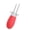 Orange, variant on BBQ Prongs Skewers Corn Insertion Barbecue Twin Fork Stainless Steel Corn Forks Holder for Fruit Picnics Camping