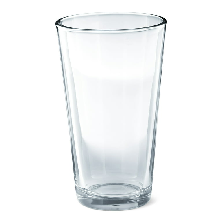 Mainstays Ellendale Drinking Glasses, 16 Ounces, Set of 8 