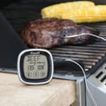 thumbnail image 3 of Escali Touch Screen LCD Display Digital Timer Oven Safe Stainless Steel Probe with Temperature Alert, Black, 3 of 4